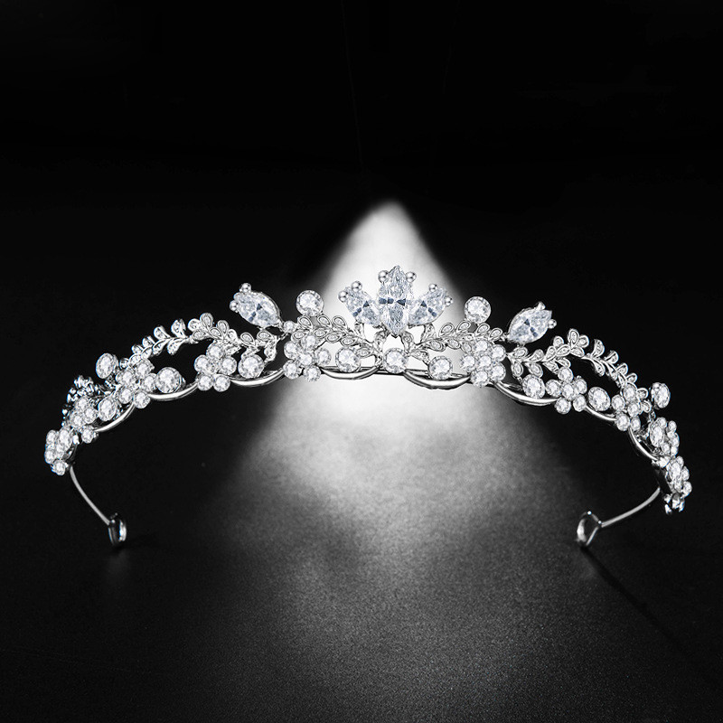 Crystal Headband Bridal Headdress Hair Accessories Birthday Crown Jewelry
