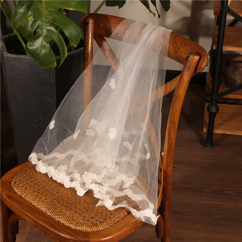 Vintage Bridal Bird Veil Soft Net Short Bridal Veil For Wedding Dresses