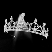 Tiaras Crown Rhinestone Pageant Crowns Bride Headbands Wedding