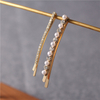 Factory Supply Trendy Rhinestone Pearl Hairpin Wedding Hair Clips 2 Piece Set