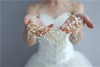 Bridal Accessories Earring Charm Pearl Flower Jewelry Wedding Women Tiara Crowns