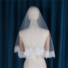 New Korean Simple Super Fairy Creative Designed One-layer Lace Bridal Veil