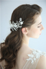 Women Hair Accessories Wedding Bridal Delicate Leaf Hair Jewelry Floral Headpiece