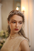 Wedding Hair Crystal Jewelry Lace Bridal Flower Headband Headpieces
