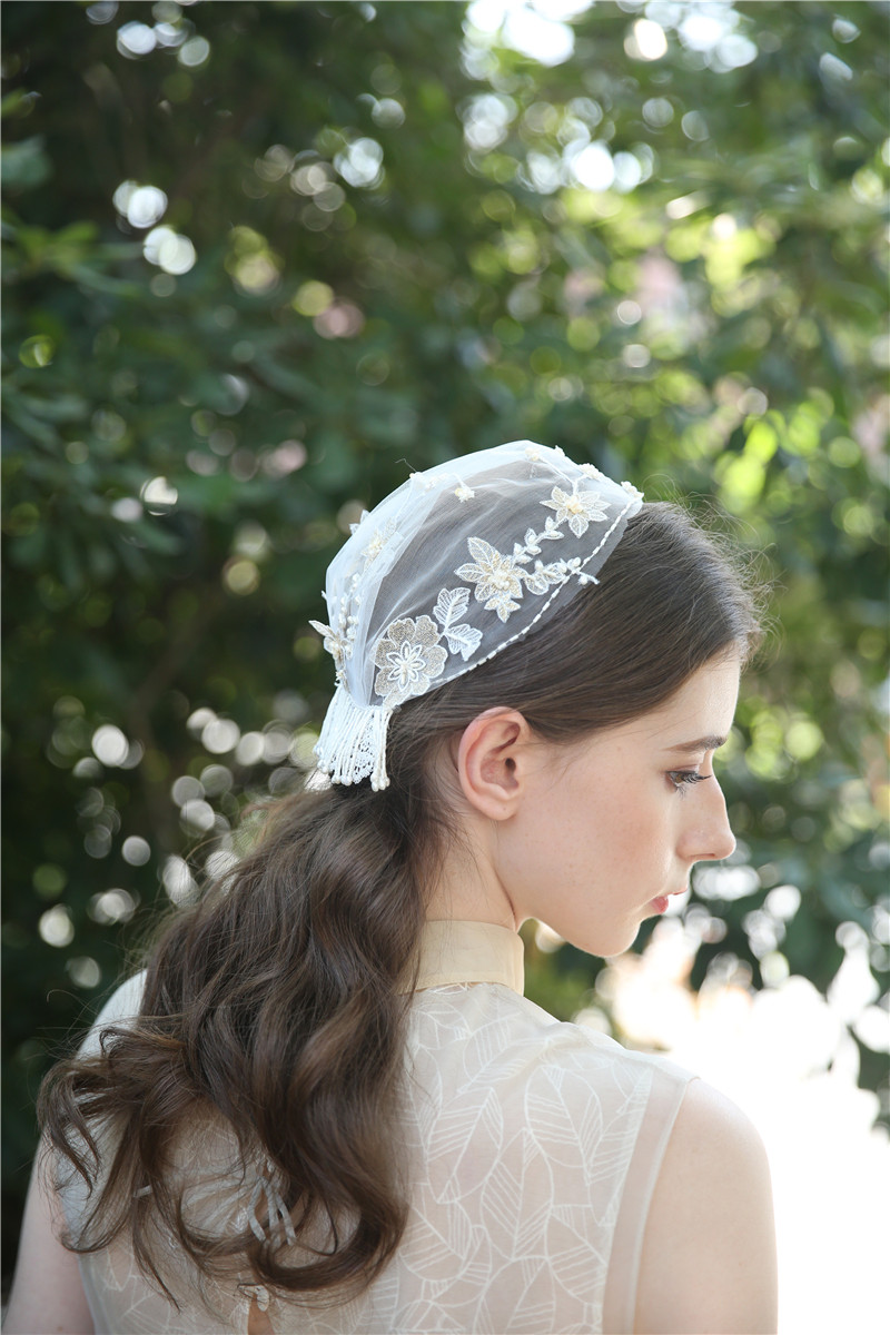 Elegant Short Simple Tulle High Quality Elegant White Wedding Bridal Veil