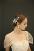 Wedding Jewelry Bridal Headpiece Zinc Alloy Decorative Diamond Earrings Set