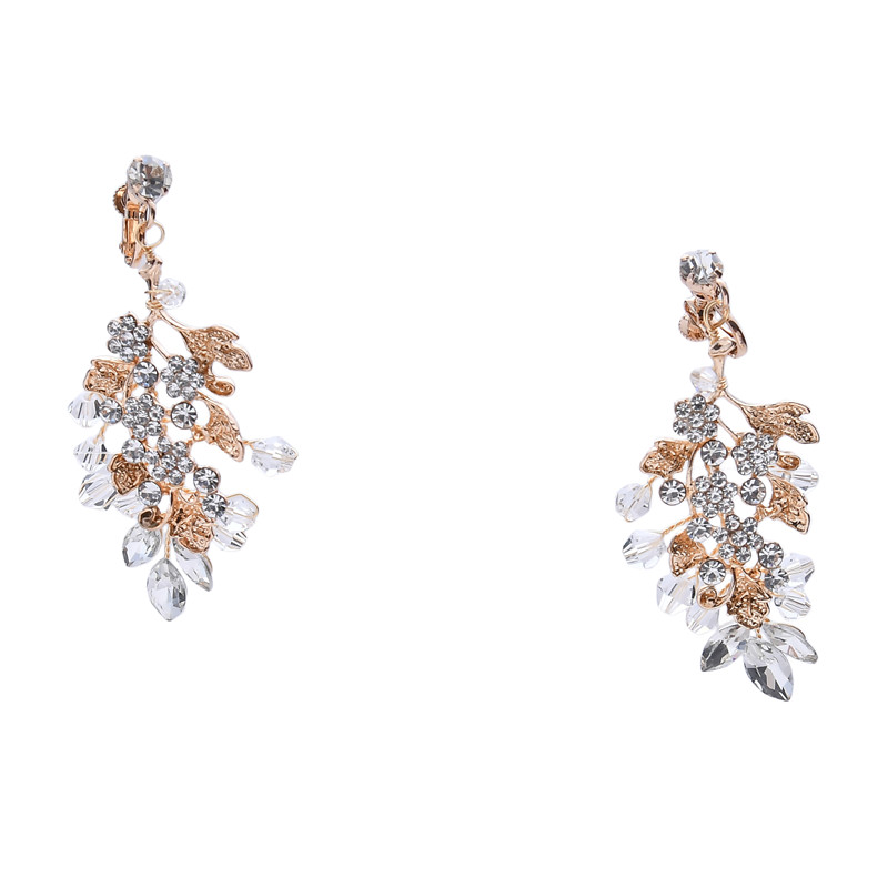 Fashion Custom Women Jewelry Gift Wedding Bridal Crystal Earrings