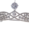 Handmade Luxury Crystal Pageant Wedding Bridal Tiara Crown With Rhinestone