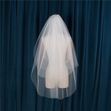 Charming Bright Three Layers Soft Wedding Bridal Veil Lace Women Wedding Veil