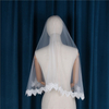 Hot Wedding Accessories Bridal Garment White Lace Edge Wedding Veil