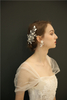 Wedding Jewelry Bridal Headpiece Zinc Alloy Decorative Diamond Earrings Set