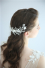 Women Hair Accessories Wedding Bridal Delicate Leaf Hair Jewelry Floral Headpiece