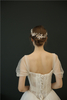 Luxury Rhinestone Handmade Luxury Wedding Bride Floral Hair Comb