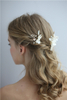 Diamond Bridal Hair Accessories Women Crystal Wedding Hair Clips For Girls