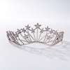 Fashion Bride Stars Crystal Rhinestone Temperament Girl Accessory Crown