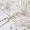 Custom Beads Flower Headdress Handmade Hair Jewelry Accessories Wedding Hair Pins For Women