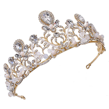 Birthday Prom Queen Hair Jewelry Luxury Crystal Rhinestone Bridal Pageant Crowns and Tiaras