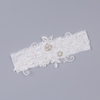 Factory Directly New Design Wedding Sexy Women White Lace Pearl Floral Garter Belts