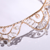 Custom Handmade Women Metal Leaves Headdress Vine Princess Bridal Accessories Wedding Tiaras Crowns